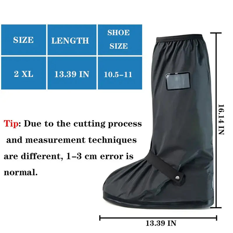 Reusable Waterproof Rain Boot Covers – Two Pairs – product view