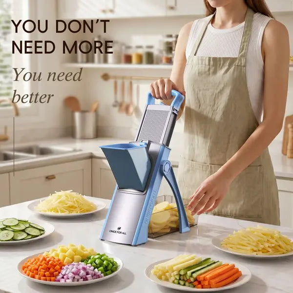 Foldable Adjustable Mandoline Slicer original product photo 13