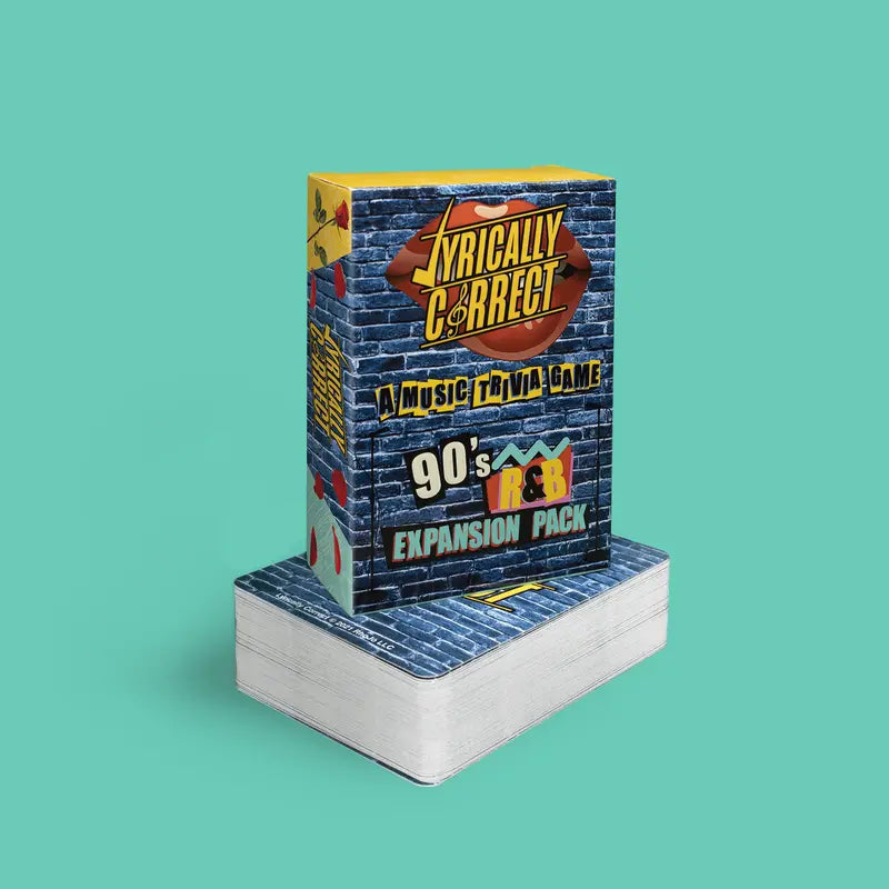 Lyrically Correct 90s R&B Expansion Pack – 80 Cards – product view