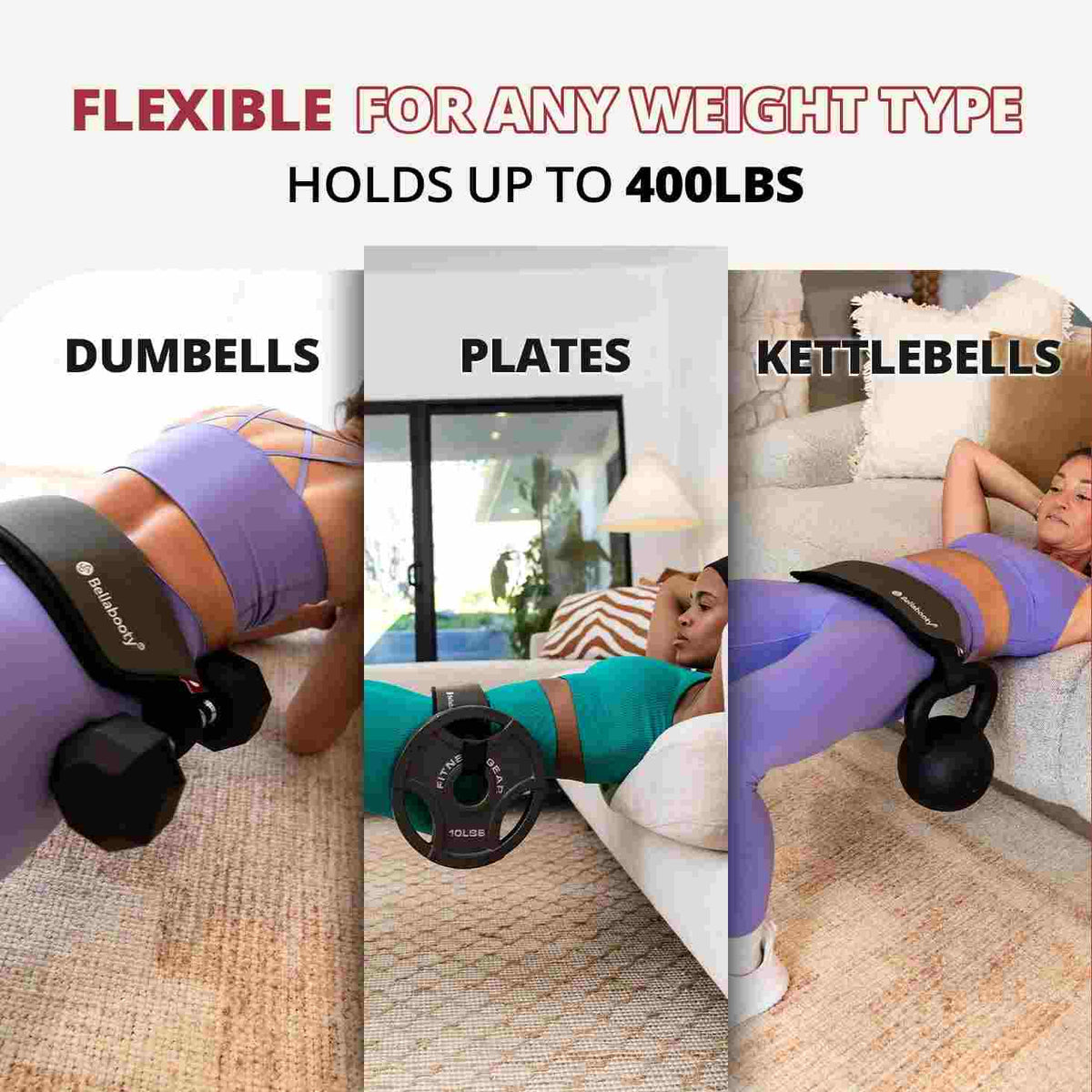 Heavy-Duty Dumbbell & Kettlebell Hip Thrust Belt – Ultimate Glute Trainer | Buy 1 Get 1 Free