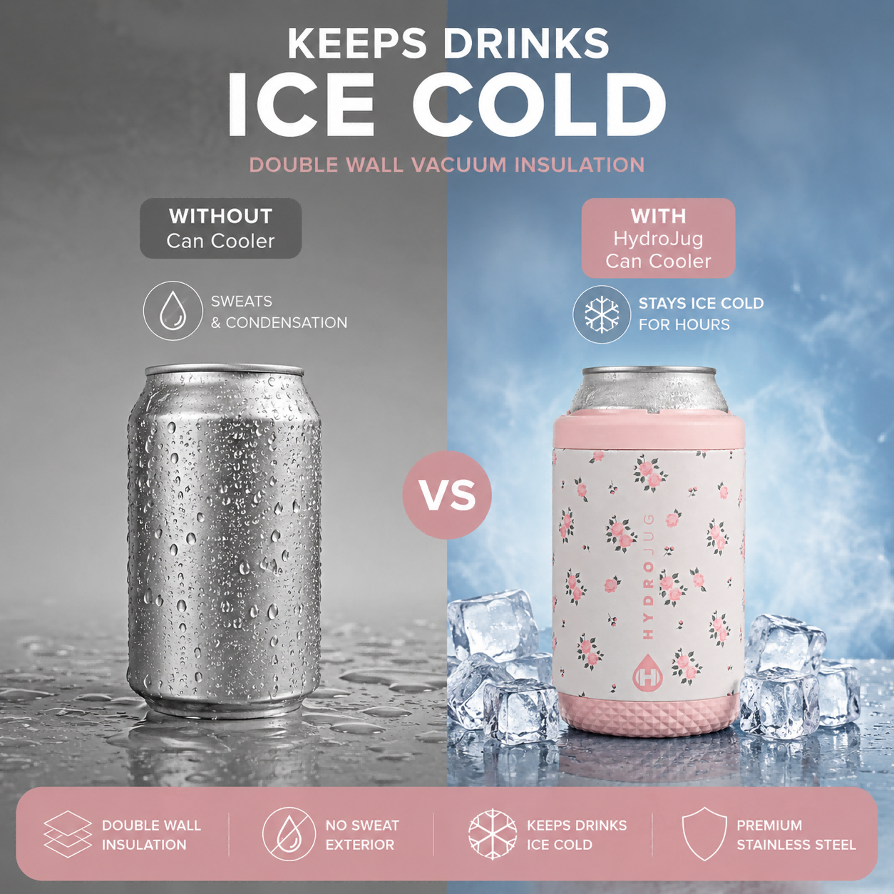 Keep Your Drinks Ice Cold Until the Very Last Sip