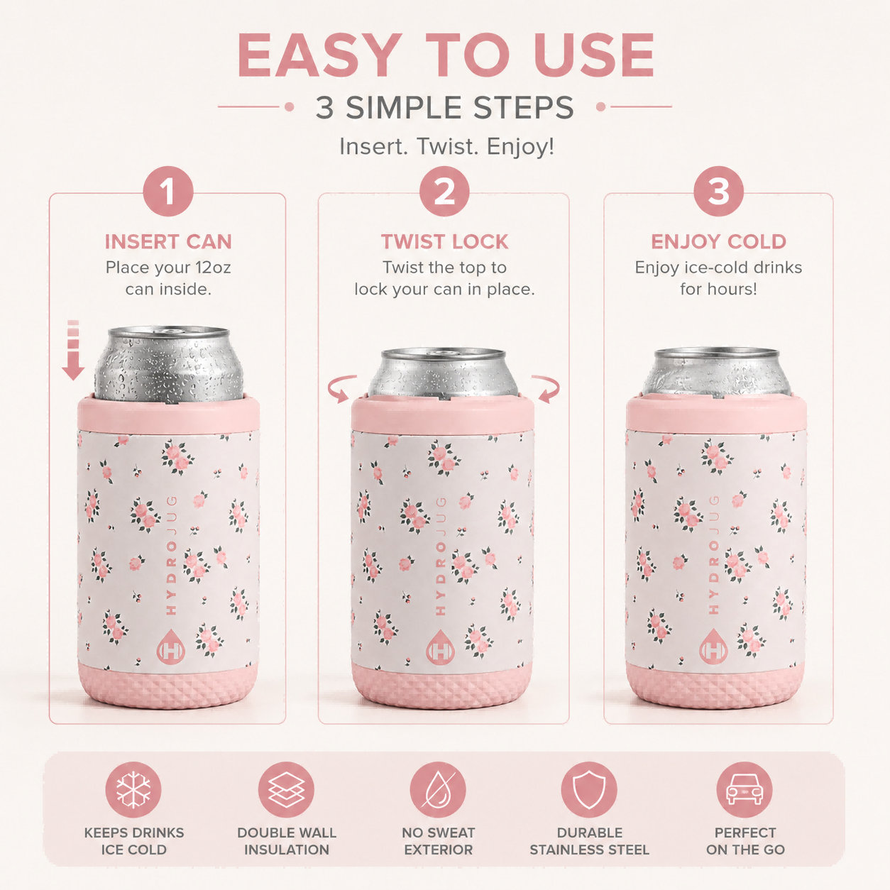 Keep Your Drinks Ice Cold Until the Very Last Sip