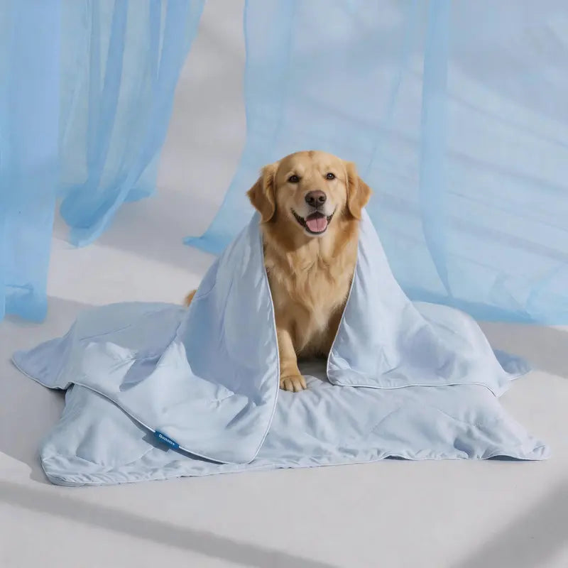Instant Self-Cooling Pet Mat - Pressure-Activated Chill Pad for Dogs & Cats