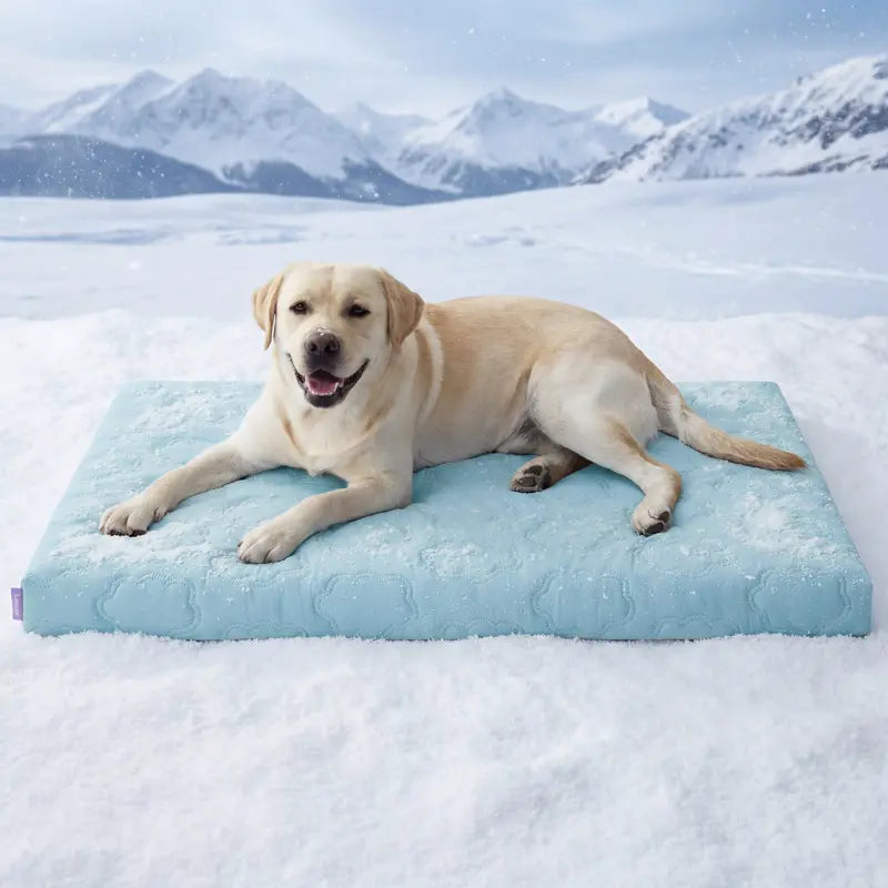 Instant Self-Cooling Pet Mat - Pressure-Activated Chill Pad for Dogs & Cats