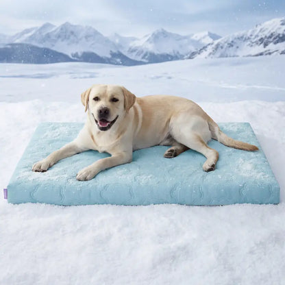Instant Self-Cooling Pet Mat - Pressure-Activated Chill Pad for Dogs & Cats