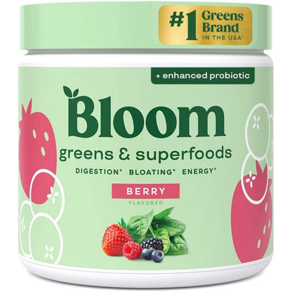 Daily Greens & Superfoods Powder for Digestion, Debloating & Energy Boost