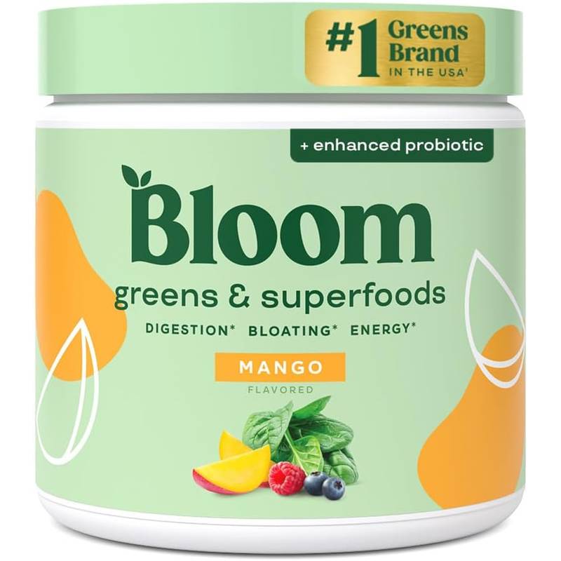 Daily Greens & Superfoods Powder for Digestion, Debloating & Energy Boost