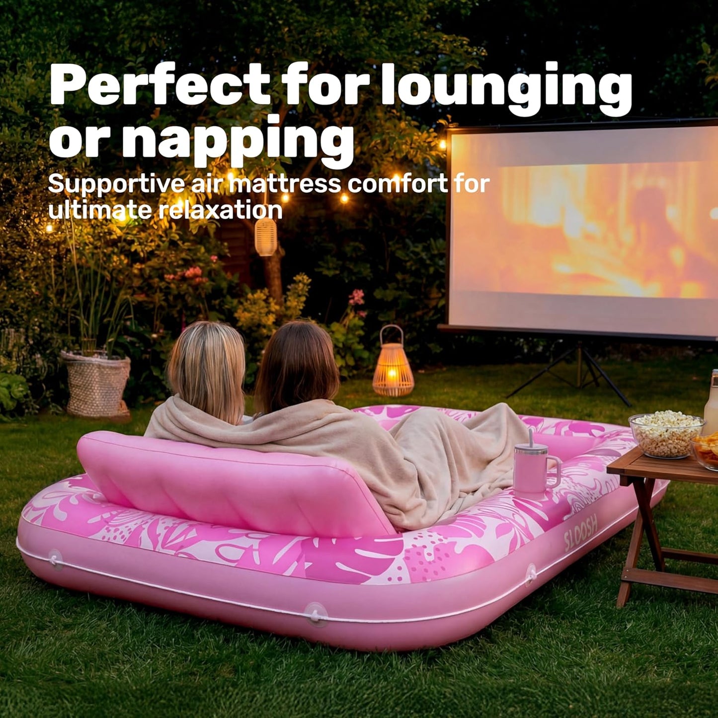Ultimate Sun Soaking: The Sloosh Inflatable Tanning Pool Lounge
