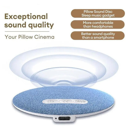 Ultra-Thin Headphone-Free Pillow Speaker for Deep Sleep
