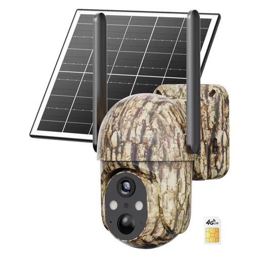 Total Security Anywhere with the 4G LTE Solar-Powered Wireless Camera