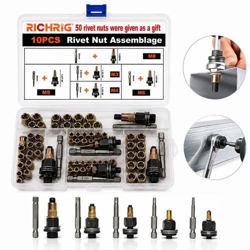 Turn Any Drill Into a Heavy-Duty Rivet Gun