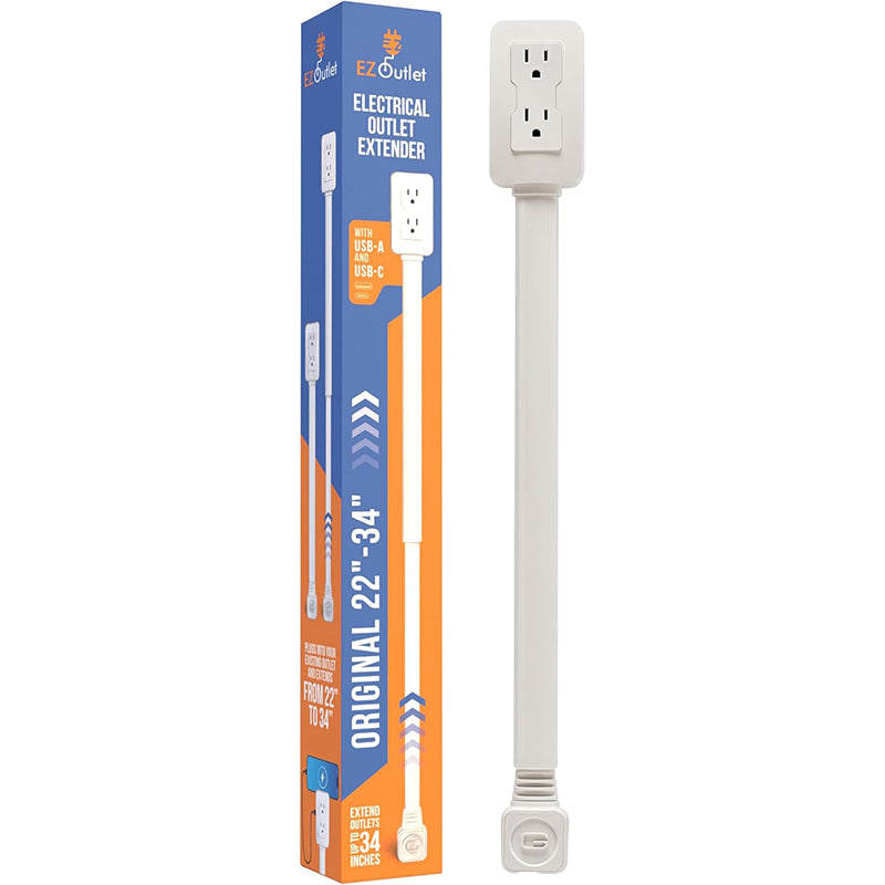 One Socket, Four Devices: The EZ Outlet 4-in-1 Power Extender