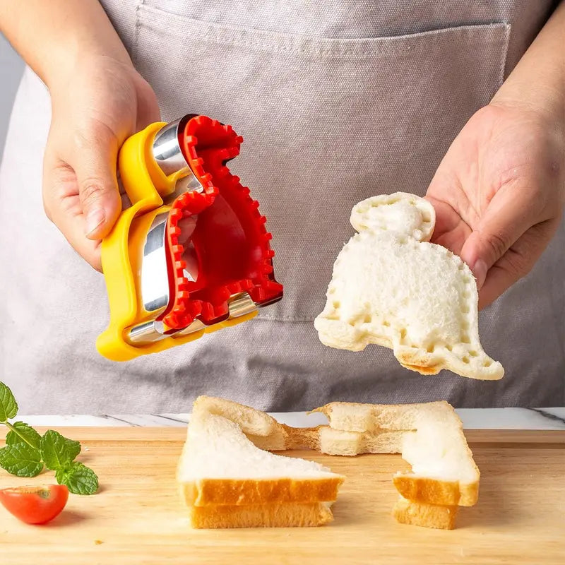 Fun Dinosaur Sandwich Cutter & Crust-Free Crustless Sealer