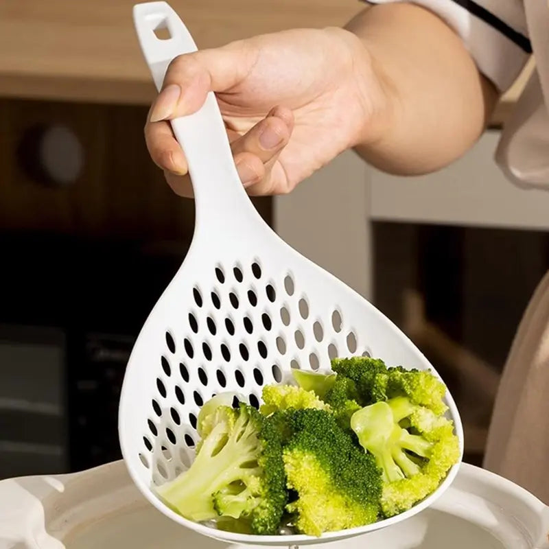 Ultra-Fast Draining Large Capacity Kitchen Colander Scoop Strainer