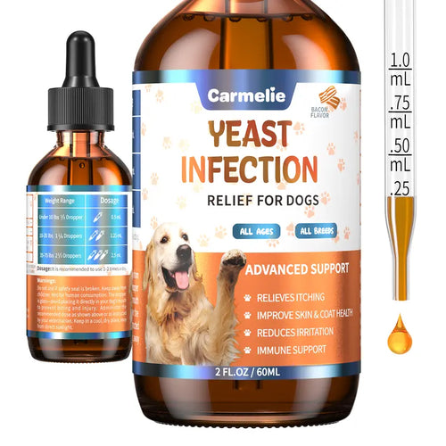 [🎁 BUY 1 GET 1 FREE] Fast-Acting Natural Yeast Infection & Itching Relief Drops for Dogs