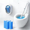 Wall Mounted Disposable Toilet Brush Kit for Hygienic & Effortless Bathroom Cleaning