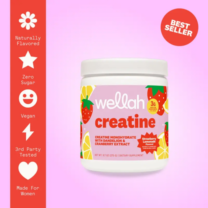Sculpt Your Stronger Self With Wellah Premium Creatine For Women