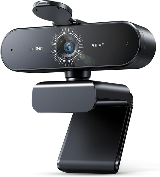 Elevate Your Professional Image With The Ultra-HD 4K AI Auto-Focus Webcam
