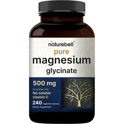 Achieve Deep Restful Sleep and Muscle Relaxation with Pure Magnesium Glycinate