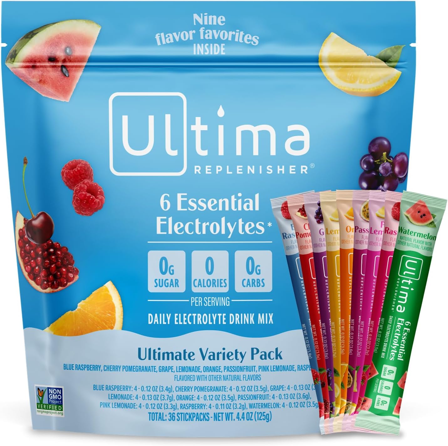 Pure Hydration, Zero Guilt: Ultima Replenisher Daily Electrolytes