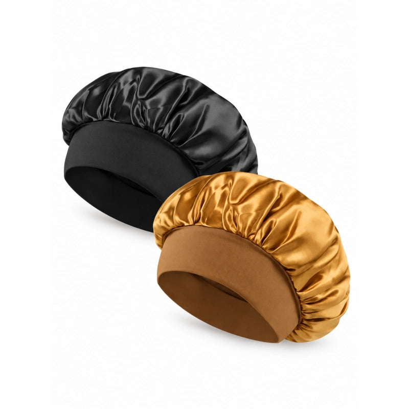 Wake Up to Frizz-Free Hair Every Single Morning with Premium Satin Bonnet