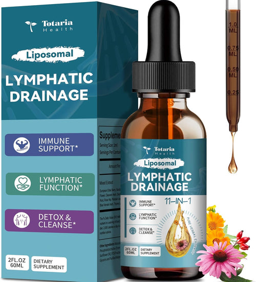 Purify & De-Bloat From Within With Liposomal Lymphatic Drainage Drops