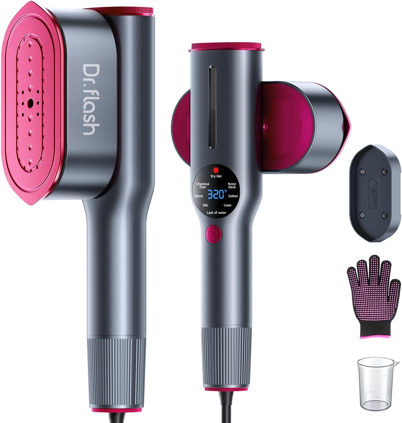 Smooth Perfection Anywhere: Dr.Flash Portable Garment Steamer