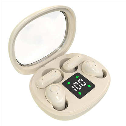 Ultra-Mini Invisible Wireless Earbuds - 2 Pairs in 1 Charging Case
