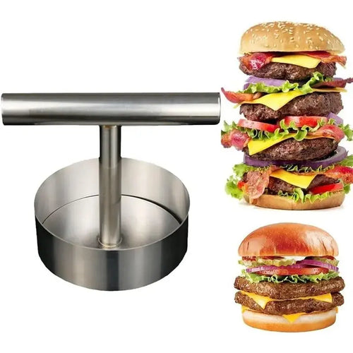 Craft Perfect Smash Burgers In Seconds With Premium Stainless Steel Press
