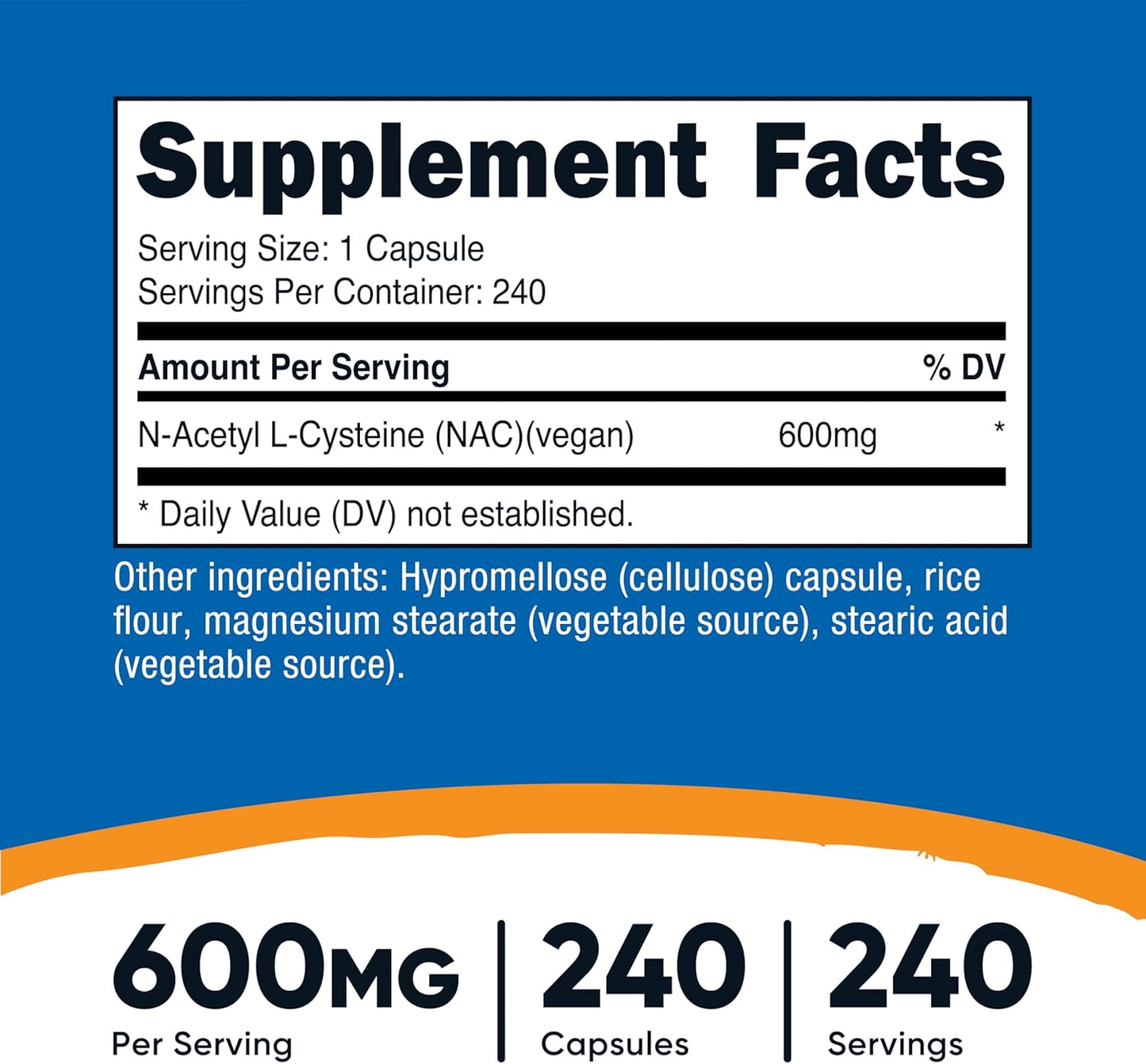 Boost Your Cellular Defense With Nutricost High-Potency NAC Capsules