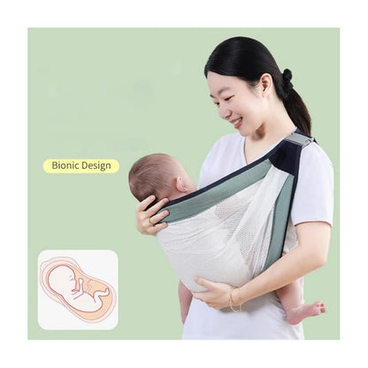 Ergonomic Breathable Baby Carrier & Hands-Free Sling