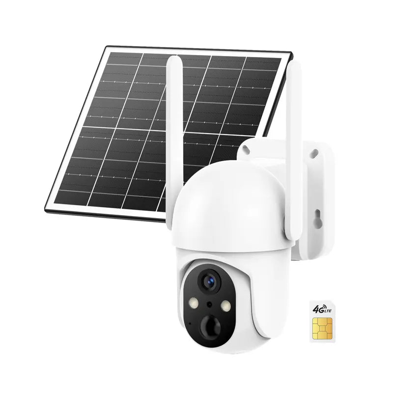 Total Security Anywhere with the 4G LTE Solar-Powered Wireless Camera