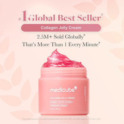 Get Instant Korean Glass Skin Glow With Collagen Jelly Cream