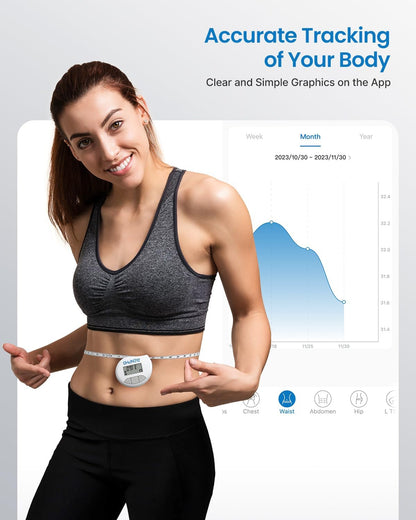 Precision Redefined: RENPHO Smart Bluetooth Body Tape Measure