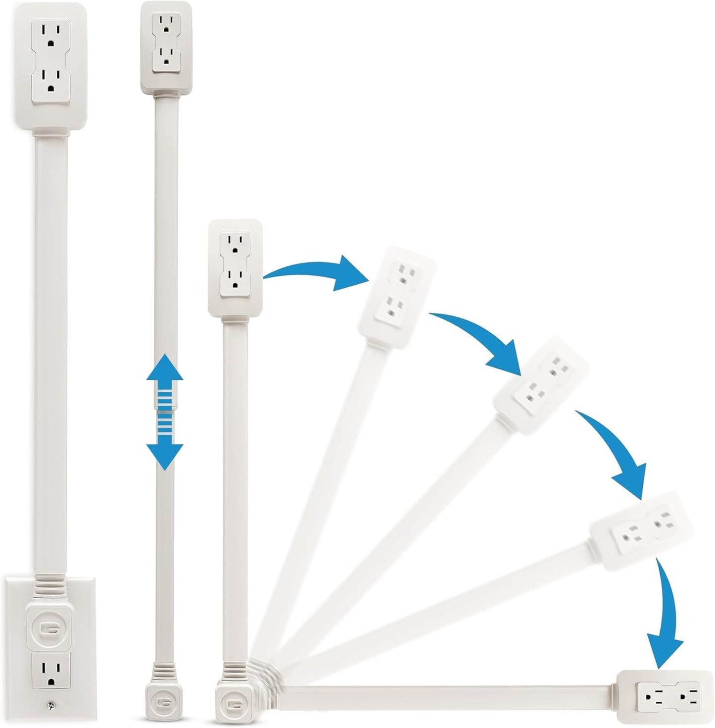One Socket, Four Devices: The EZ Outlet 4-in-1 Power Extender