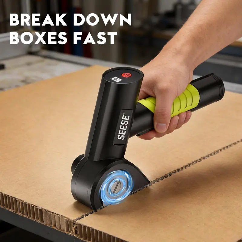 Slice Through Thick Cardboard & Fabric Effortlessly Without Hand Strain