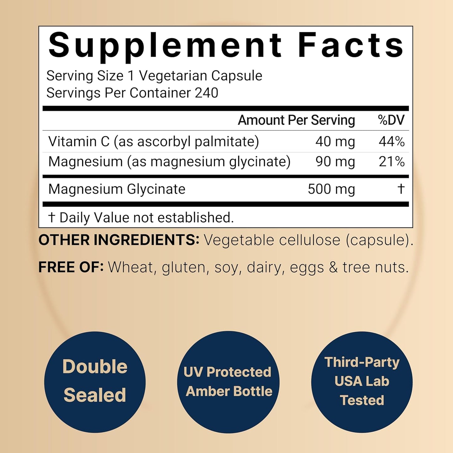 Achieve Deep Restful Sleep and Muscle Relaxation with Pure Magnesium Glycinate