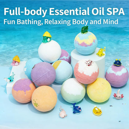 Fizzy Fun, Hidden Surprises: Premium Kids' Bath Bombs