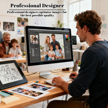 Custom Wooden Jigsaw Puzzles - 200/300/500/1000/1500 Piece Photo Gift Sets for Adults & Kids - Pet, Wedding, Family Memory Keepsake