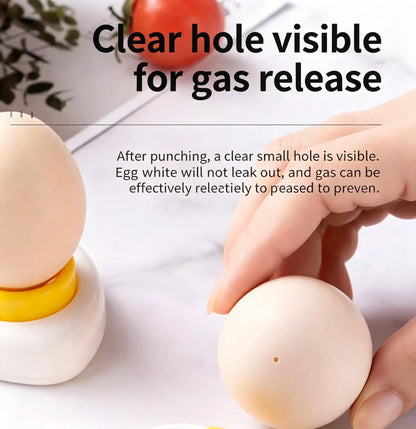 Safe Egg Piercer Tool for Perfect Boiled Eggs Without Cracking