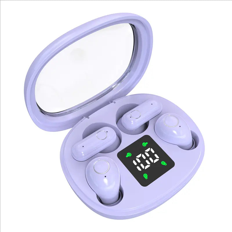 Ultra-Mini Invisible Wireless Earbuds - 2 Pairs in 1 Charging Case