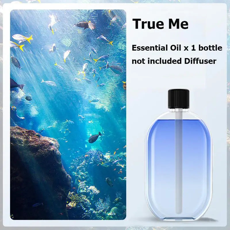 Automatic Wall-Mounted Fragrance Diffuser with Smart LED Display