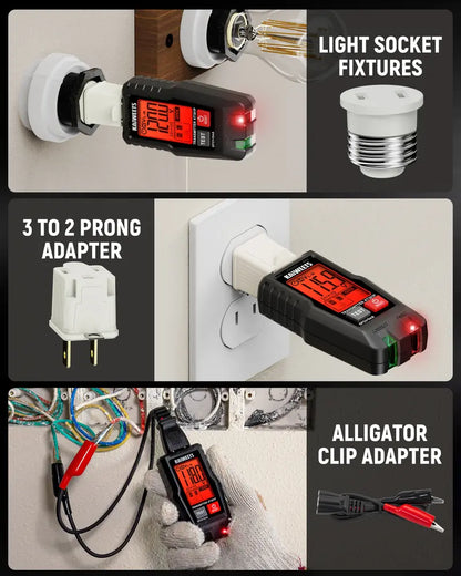 AC Circuit Breaker Finder Tool with LCD Display