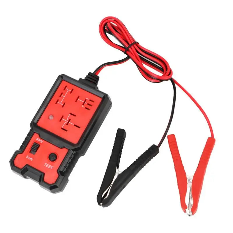 12V/24V Professional Automotive Relay Tester – Instant 4-Pin & 5-Pin Diagnostic Tool