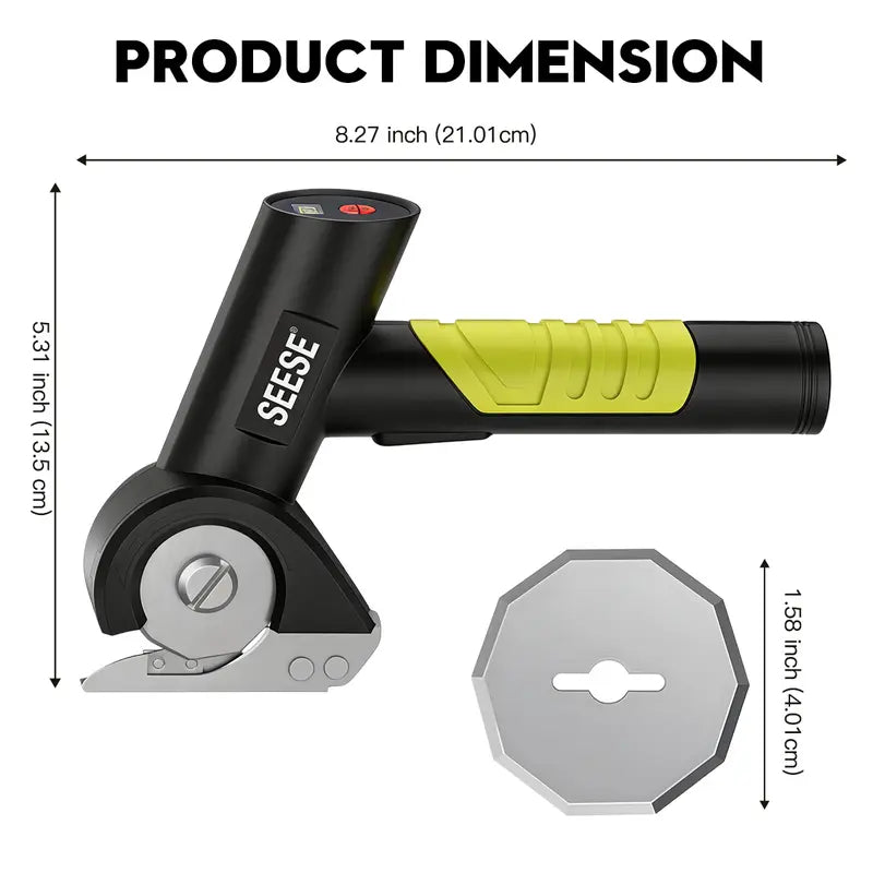 Slice Through Thick Cardboard & Fabric Effortlessly Without Hand Strain