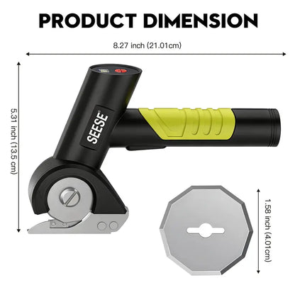 Slice Through Thick Cardboard & Fabric Effortlessly Without Hand Strain