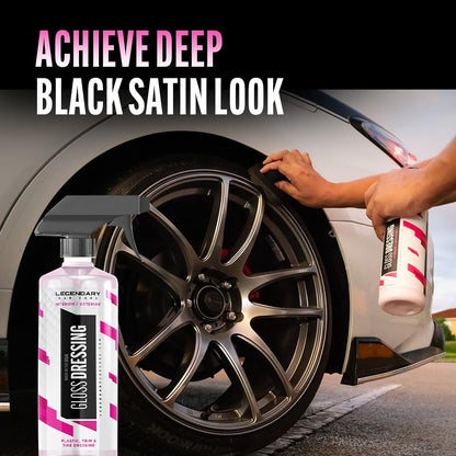 Instant Tire & Plastic Gloss Dressing Spray