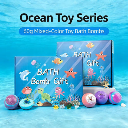 Fizzy Fun, Hidden Surprises: Premium Kids' Bath Bombs