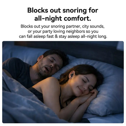 Sleep Soundly, Wake Refreshed — The World’s Slimmest Invisible Sleep Buds