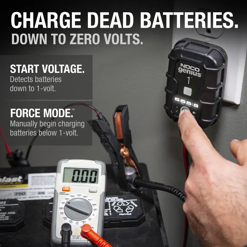 Smart Power, Total Control: NOCO GENIUS1 Battery Charger